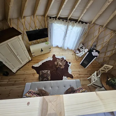 Luxusowa Jurta Z Widokiem Na Gory - Jacuzzi, Sauna, Split Ac, Private, Star View Zakopane Exterior photo