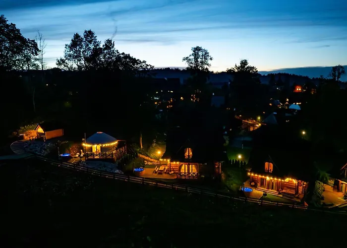 Luxusowa Jurta Z Widokiem Na Gory - Jacuzzi, Sauna, Split Ac, Private, Star View