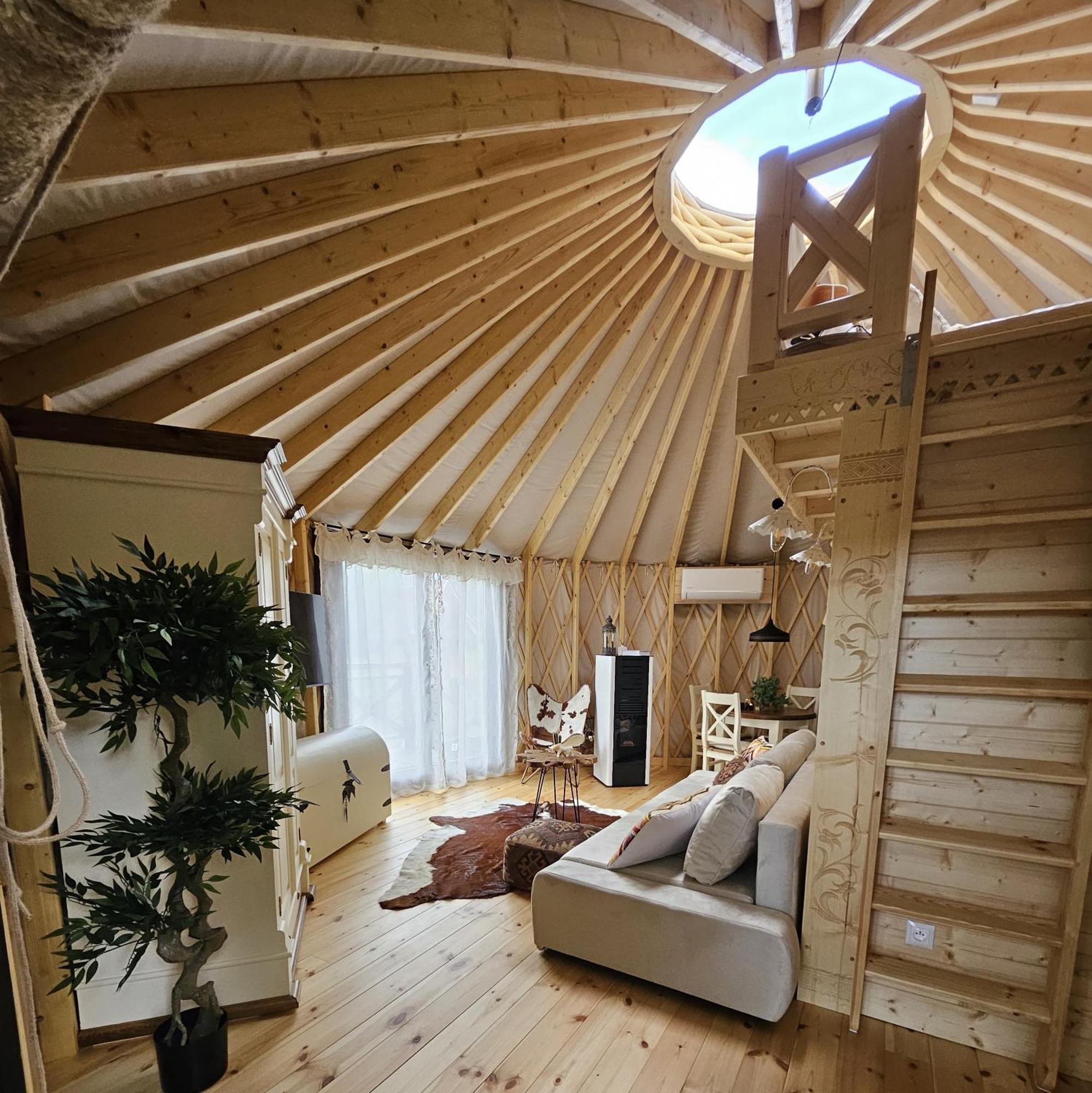 Luxusowa Jurta Z Widokiem Na Gory - Jacuzzi, Sauna, Split Ac, Private, Star View *