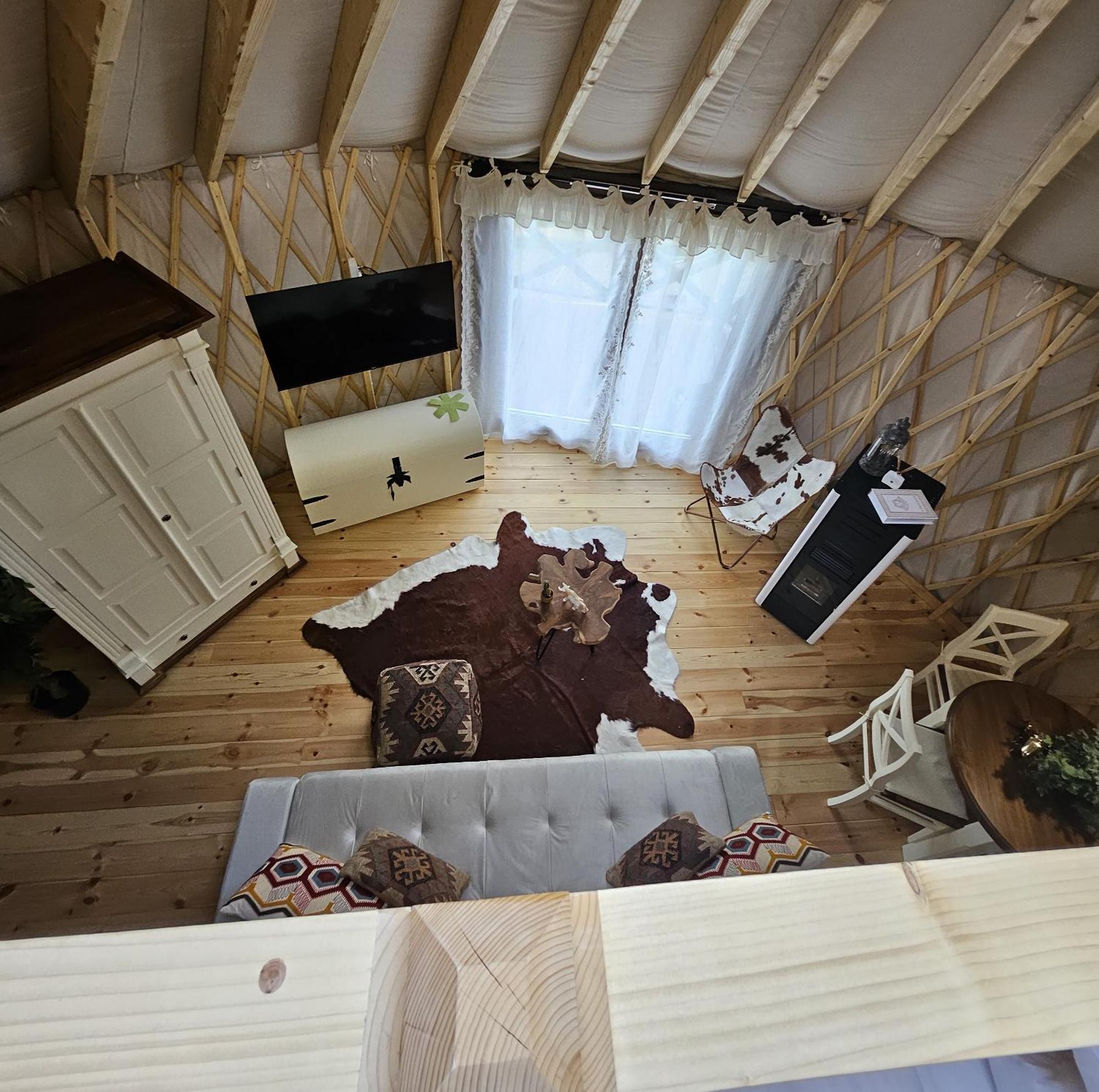 Luxusowa Jurta Z Widokiem Na Gory - Jacuzzi, Sauna, Split Ac, Private, Star View