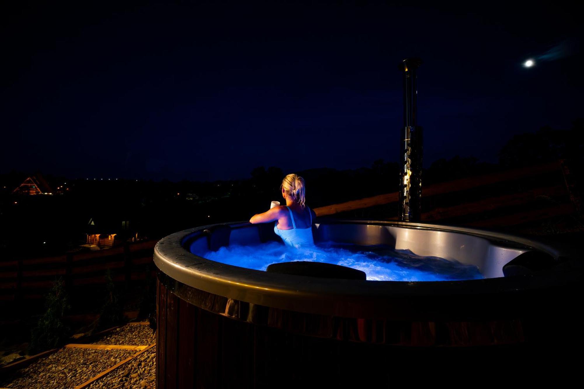 Luxusowa Jurta Z Widokiem Na Gory - Jacuzzi, Sauna, Split Ac, Private, Star View