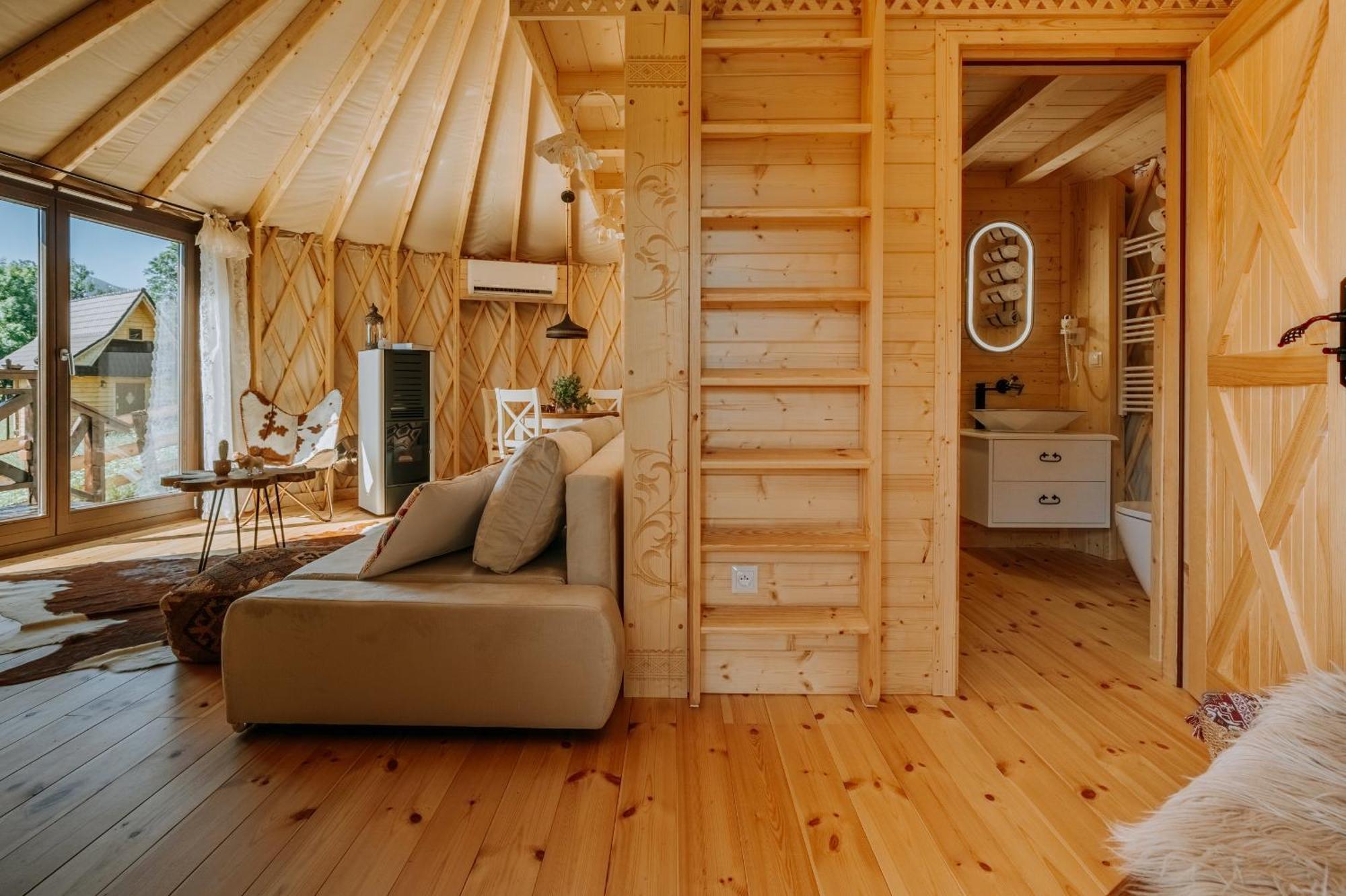 Luxusowa Jurta Z Widokiem Na Gory - Jacuzzi, Sauna, Split Ac, Private, Star View Holiday home Zakopane