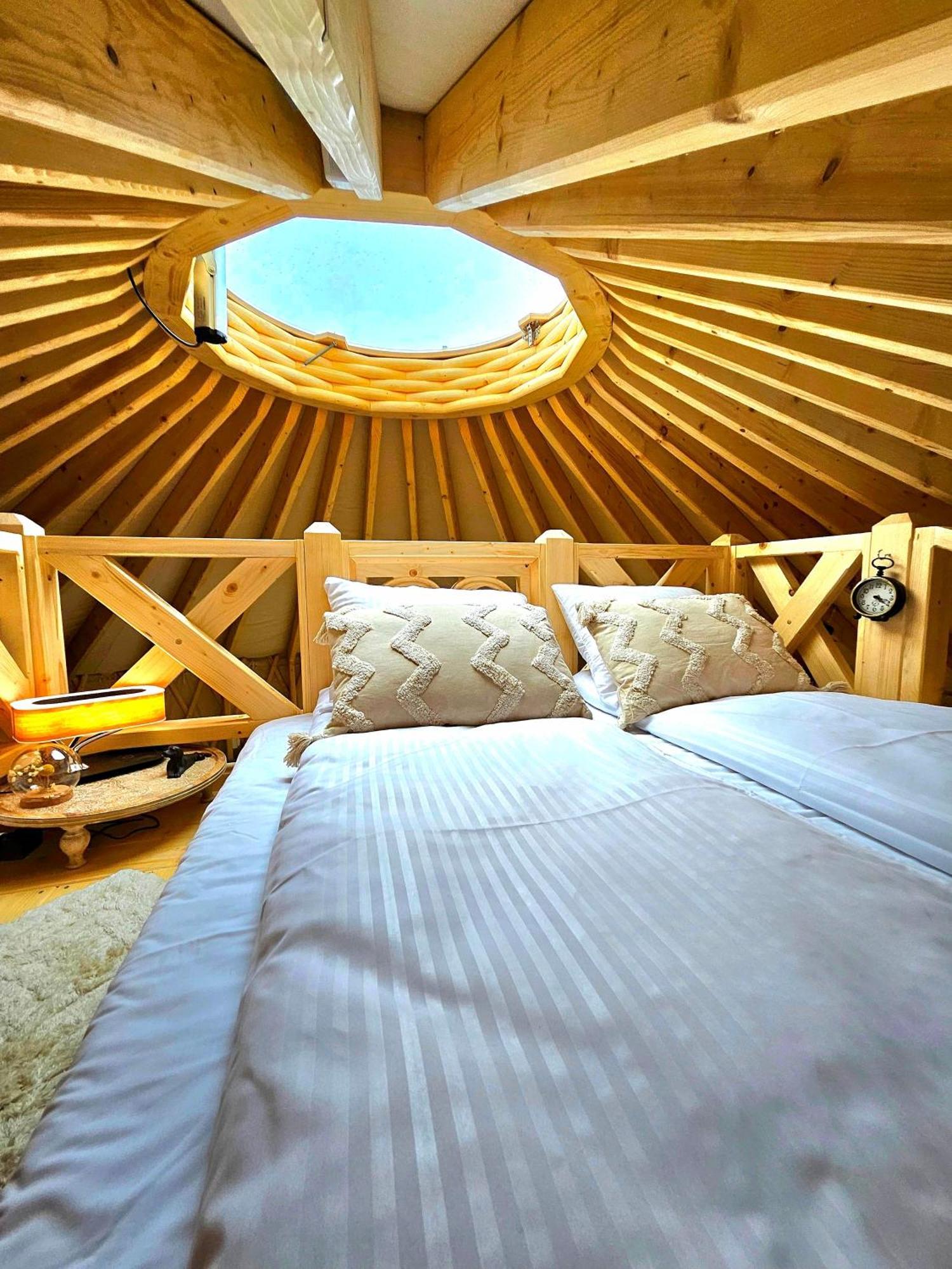 Luxusowa Jurta Z Widokiem Na Gory - Jacuzzi, Sauna, Split Ac, Private, Star View