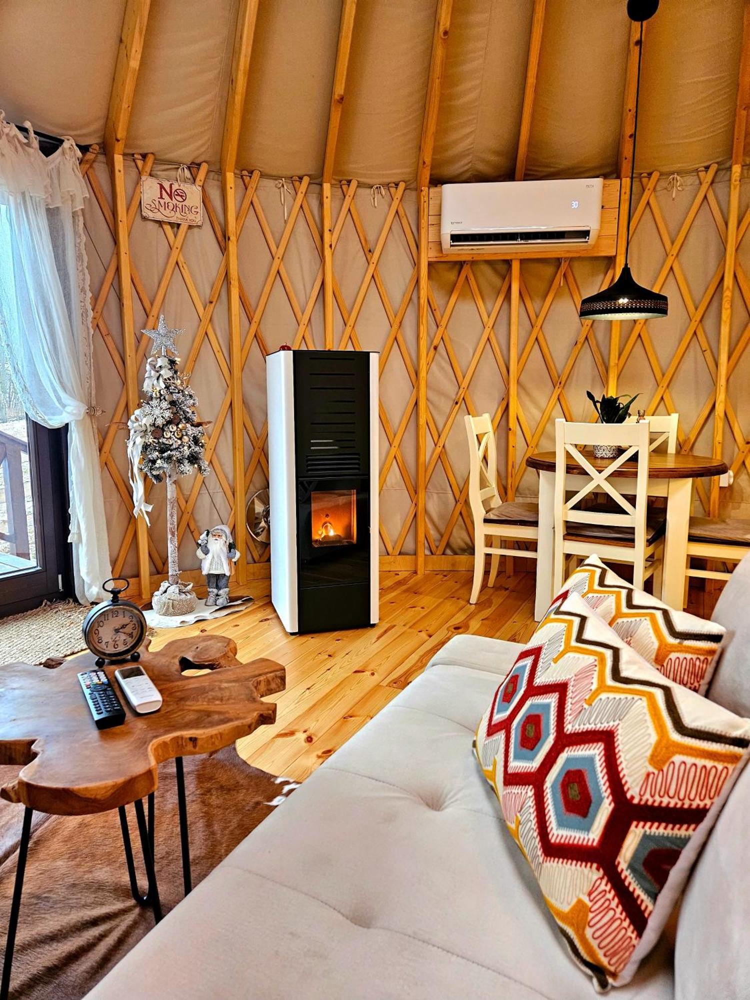Luxusowa Jurta Z Widokiem Na Gory - Jacuzzi, Sauna, Split Ac, Private, Star View Zakopane